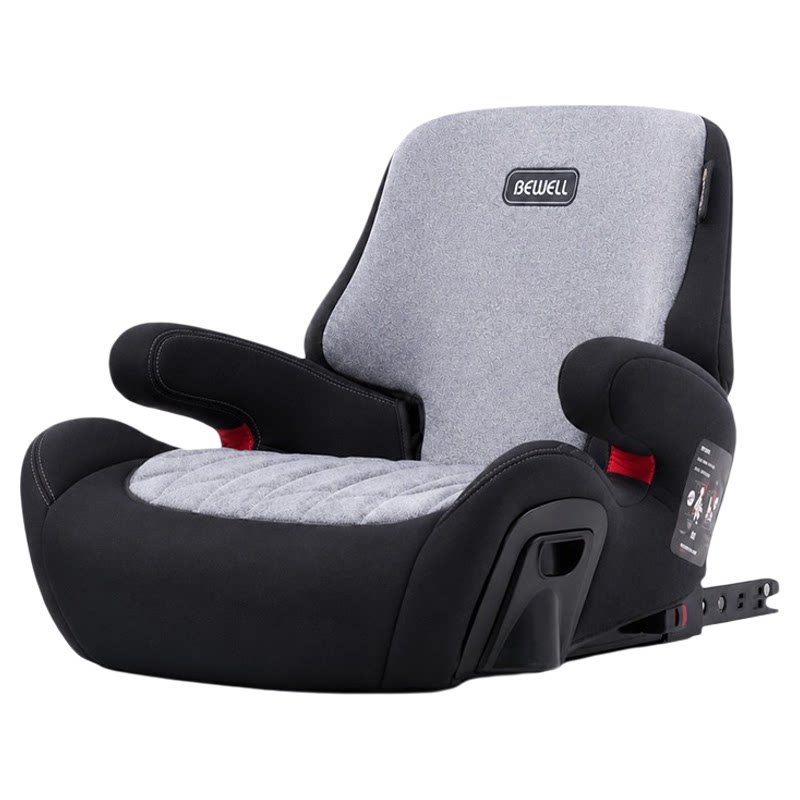 Bewell儿童安全座椅3-12岁增高垫大童汽车用便携式宝宝坐垫ISOFIX