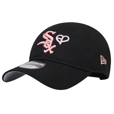 New Era X BLACKPINK X MLB联名系列棒球帽子BP粉墨弯檐刺绣潮酷