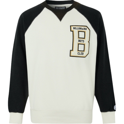 【早秋特惠】Billionaire Boys Club 秋冬男刺绣贴花双色卫衣