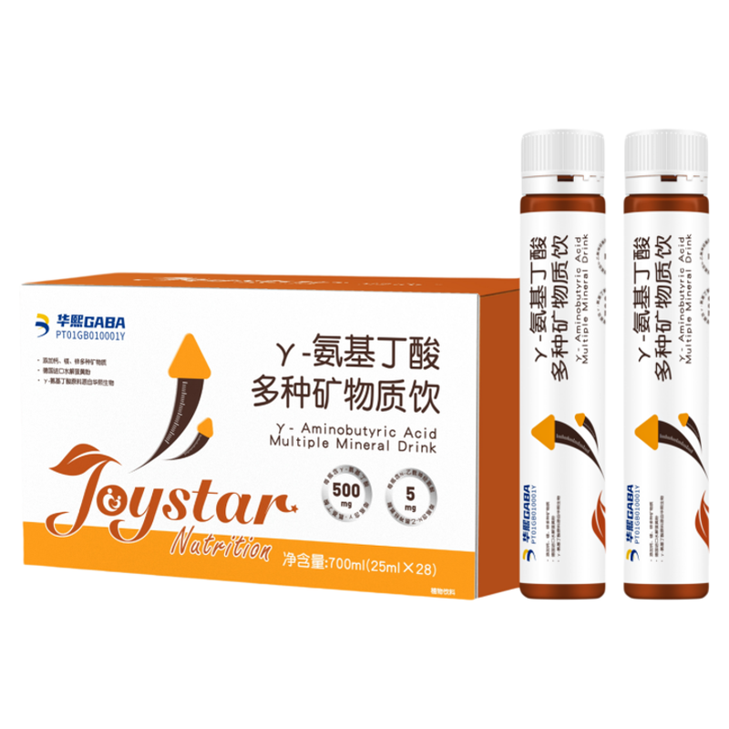 卓越星Joystar益高γ氨基丁酸赖氨酸华熙gaba儿童青少年钙镁锌