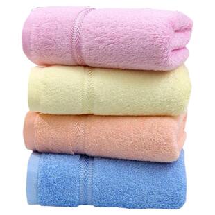 竹碳竹纤维素色成人洗脸美容面巾毛巾比纯棉柔软速干吸水不易掉毛