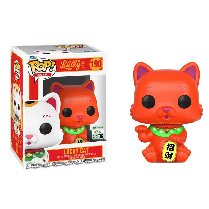 FunkoPOPAsia限定手办幸运猫公仔