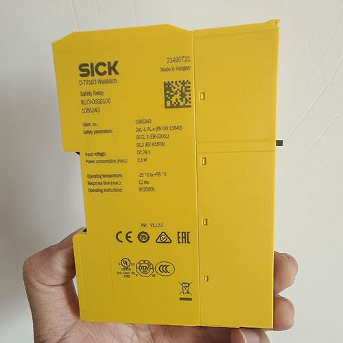 询价-SICK西克RLY3-0SSD100安全继电器，货号10