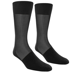 STACY ADAMS男高筒袜传统礼服袜多色弹力丝袜透气舒适正品H300048