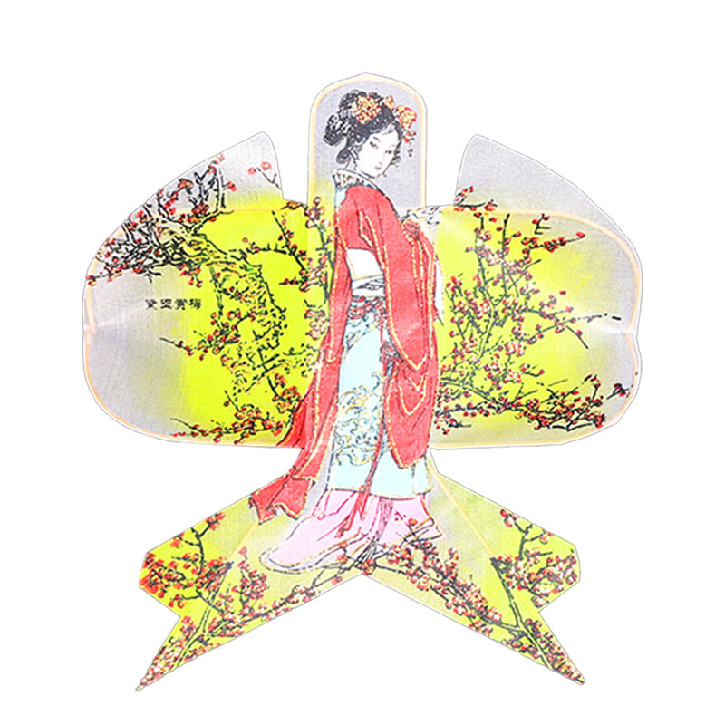 山东潍坊真丝手工经典美女风筝