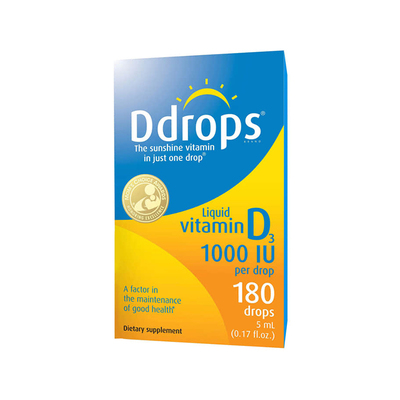 滴卓思DD小滴瓶Ddrops成人维生D3