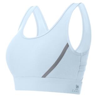 骆驼健身文胸跑步bra瑜伽服运动内衣女聚拢防震高强度美背心外穿