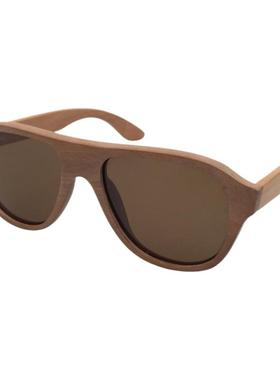 墨镜欧美全框茶色偏光太阳眼镜