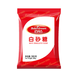 安琪百钻绵白糖白砂糖300g家用冰糖细砂糖冲饮喝棉糖食用烘焙材料