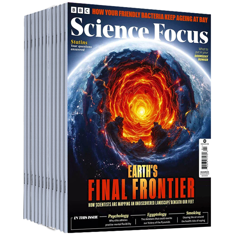 【单期/订阅】BBC Science Focus 2025年12期订购 英国科学焦点 科普英语原版国外英文2023/24年过期杂志期刊