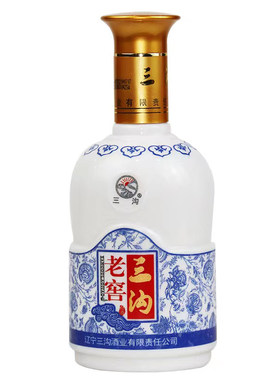 三沟老窖500ml42度喝彩纯粮酒