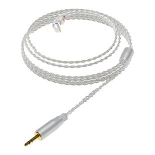 四股镀银原装线3.5mm0.75双插针0.78升级线材带麦2pin耳机线