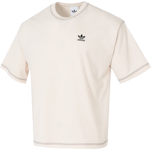 adidas阿迪达斯三叶草男子运动休闲短袖T恤JW0970