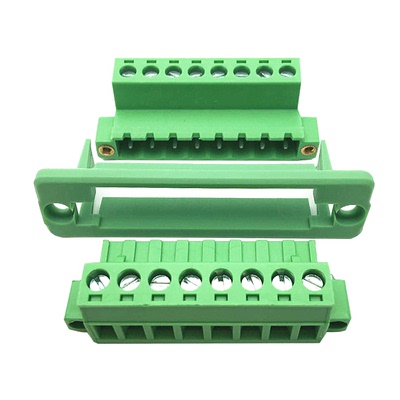 面板固定穿墙式免焊对接端子