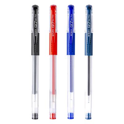 晨光Q7盖帽经典黑色走珠笔