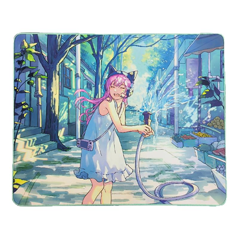 西西零壹电竞CC01水星娘-晴 游戏鼠标垫二次元女生FPS专业控制垫