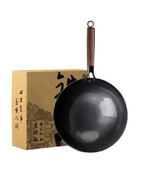 PATTYWELLA芭蒂维拉手工铁锅炒锅