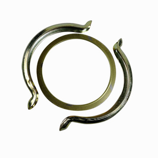 适配德龙F3000X3000新M3000排气管卡箍 重汽豪沃消声器排气管卡箍