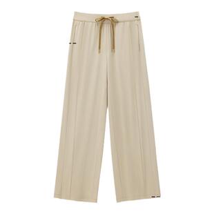 蕉下阔腿裤女AL20624新款白色高腰休闲裤宽松垂感显瘦卫裤遛弯裤