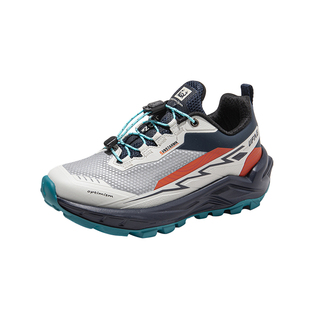 静泽儿童运动鞋防水2025新款秋季男童户外登山徒步鞋加绒女大童鞋