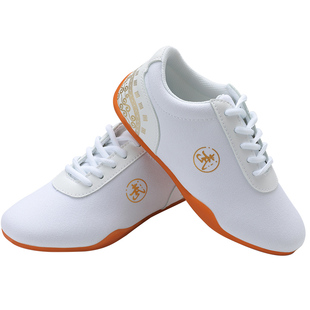 儿童武术鞋女童武术专用鞋子透气帆布练功鞋男新款牛筋底太极拳鞋