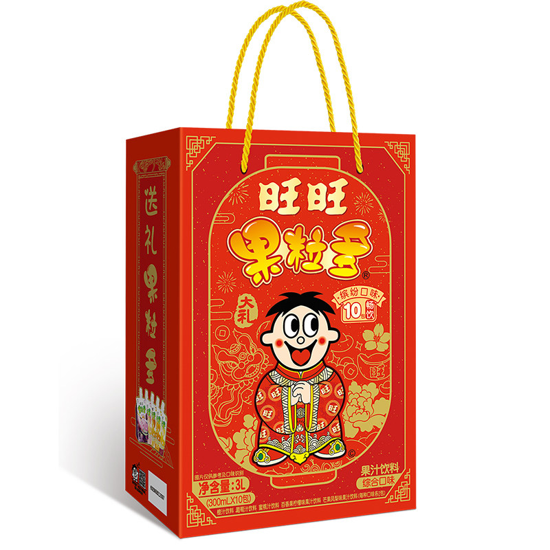 旺旺果粒多果汁饮料礼盒装