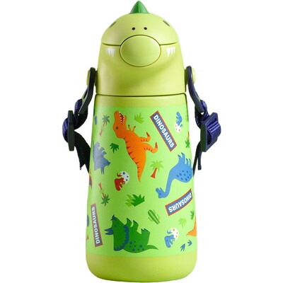 SKATER硅胶吸管保温杯儿童