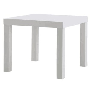 宜家拉克小方桌简约乐高积木桌飘窗多功能白色国内代购茶几边桌子