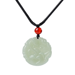 宫里上新生肖马吊坠女款和田玉小马项链马年本命年玉坠玉佩礼物