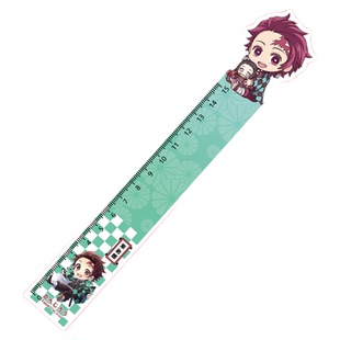 动漫尺子鬼灭之刃周边祢豆子炭治郎无一郎甘露寺蜜璃学生文具直尺