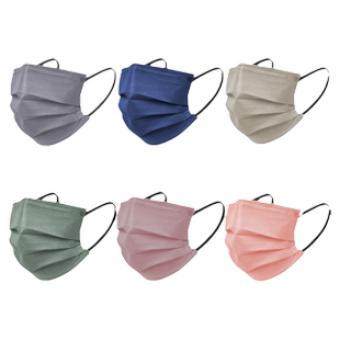 恒品莫兰迪彩色口罩医用外科一次性医疗2024新款成人女高颜值夏季