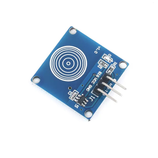 单路TTP223触摸传感器模块 1路轻触触动开关  泽杰