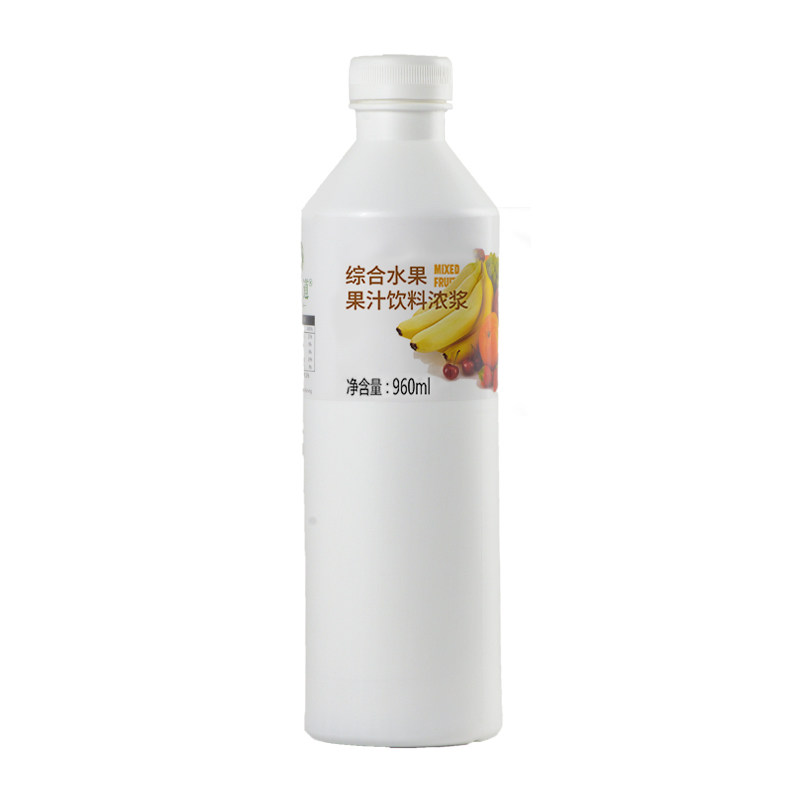 茗人道综合水果葡萄草莓桃柠檬汁