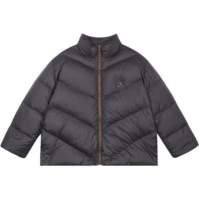 短款立领宽松羽绒服pomme蓬马