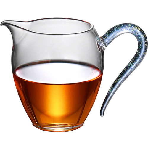 高透高硼硅高端玻璃公道杯耐高温分茶器茶海公杯蛋盅功夫茶具配件