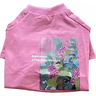 春日油画~金毛衣服大狗衣服纯棉秋冬宠物秋装牛头梗萨摩耶衣服