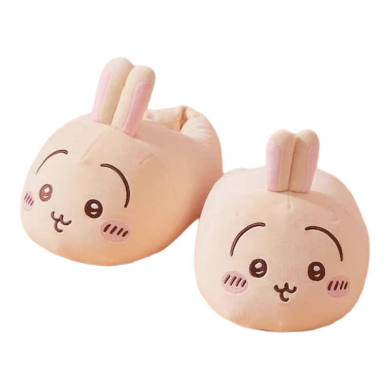 乌萨奇拖鞋chiikawa棉鞋小八吉伊卡哇棉包根室内居家棉拖可爱秋冬