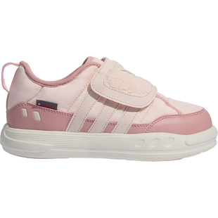 Adidas/阿迪达斯正品PUFFY SKIPPER小童休闲耐磨日常运动鞋KJ3901