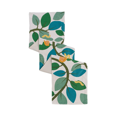 自然动物桌旗茶桌垫布