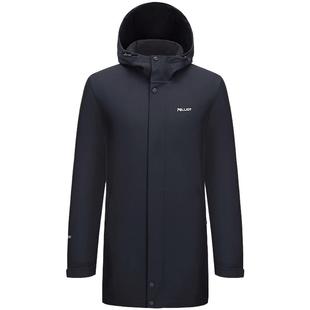 【清仓特惠】伯希和户外软壳衣女中长款春秋休闲风衣防水防风外套