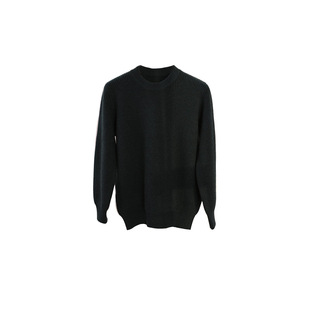 奢品面料王系  24新品 男士圆领双元宝针加厚出口山羊绒 套衫毛衣