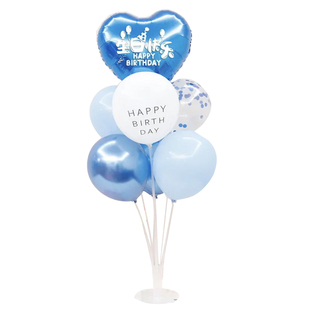 生日气球布置派对氛围装饰桌飘儿童聚会场地装扮拍照女孩客厅庆典