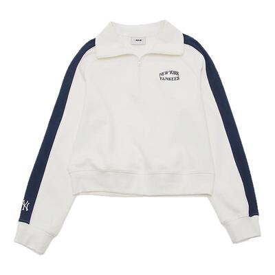 MLB拉链宽松休闲立领官方卫衣