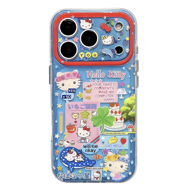 凯蒂猫闪粉iPhone17Pro手机壳