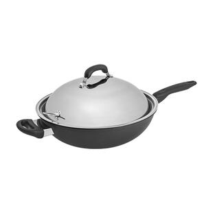 MEYER/美亚不粘锅多功能平底煎锅炒锅电磁炉燃气灶通用无油烟32CM