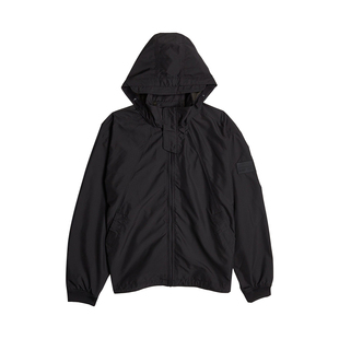 G-STAR RAW男士时尚通勤轻质黑色百搭运动潮流防泼水夹克D25382