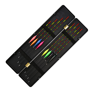 8支纳米鱼漂套装加粗尾醒目近视钓鱼标漂鲫鱼底钓漂渔具浮漂套装