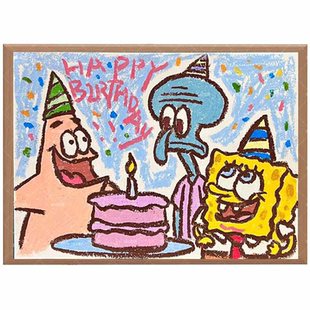 原神周边芙宁娜水晶木质相框摆台照片打印桌面摆件送朋友生日礼物