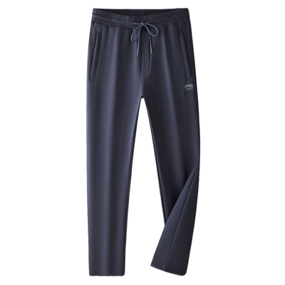 吉普加绒加厚运动裤爸爸冬装长裤