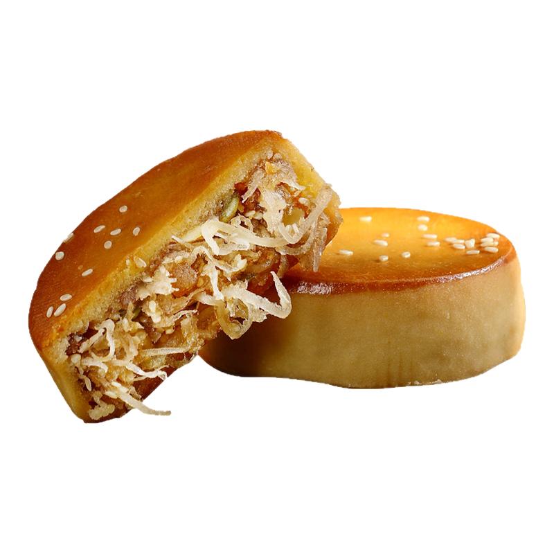 橘州饼业顾粤楼广式月饼化州糖厂正宗化州金腿拖罗饼特产传统手工